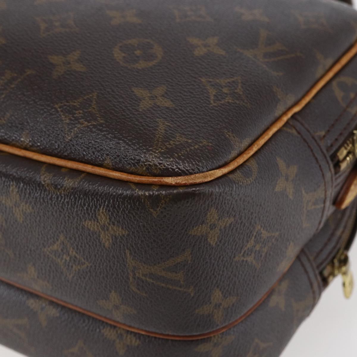 LOUIS VUITTON Monogram Reporter PM Shoulder Bag M45254 LV Auth gh1209
