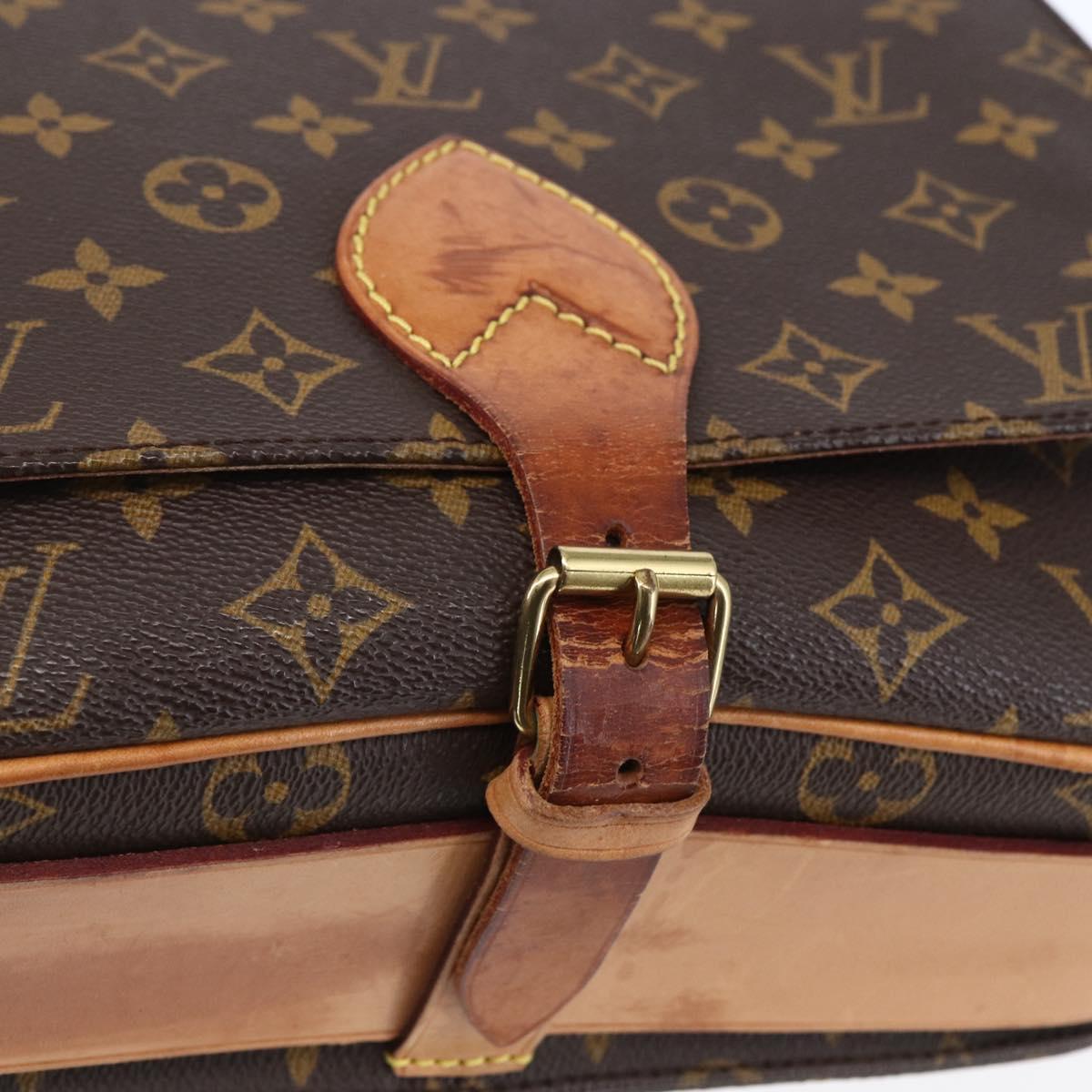 LOUIS VUITTON Monogram Cartouchiere GM Shoulder Bag M51252 LV Auth gh1217