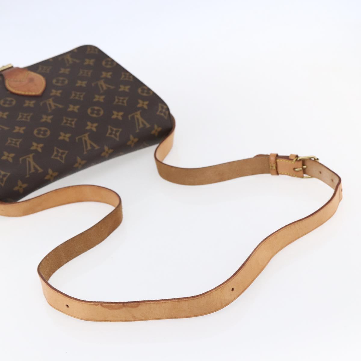 LOUIS VUITTON Monogram Cartouchiere GM Shoulder Bag M51252 LV Auth gh1217