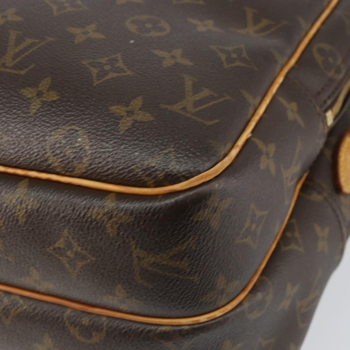 LOUIS VUITTON Monogram Reporter GM Shoulder Bag M45252 LV Auth gh1218
