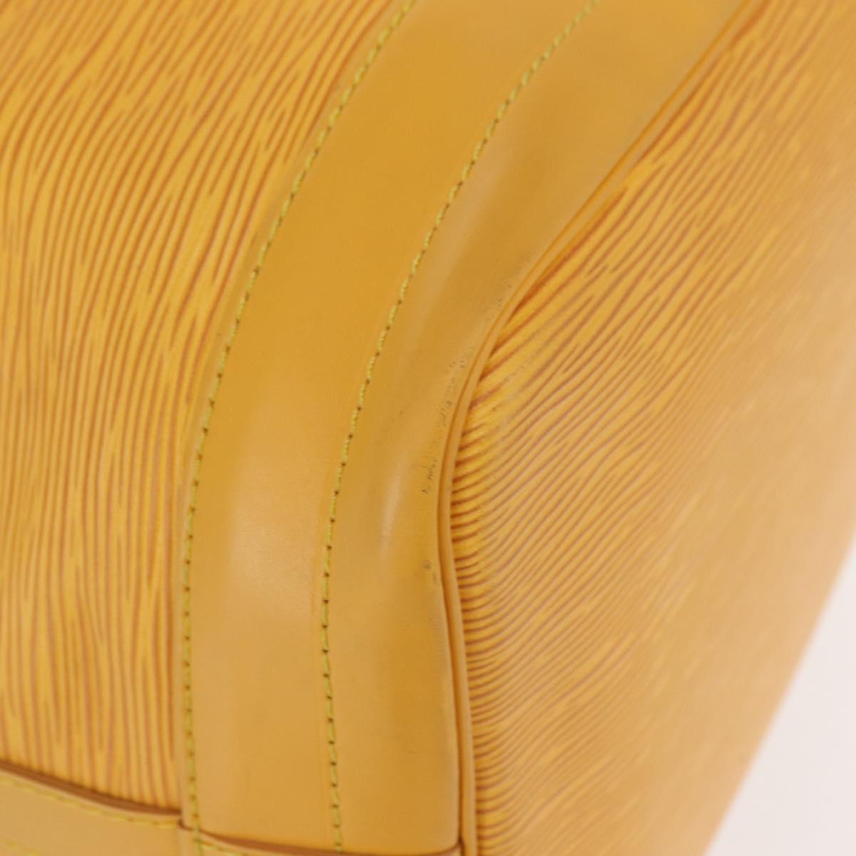 LOUIS VUITTON Epi Noe Shoulder Bag Tassili Yellow M44009 LV Auth gh1226