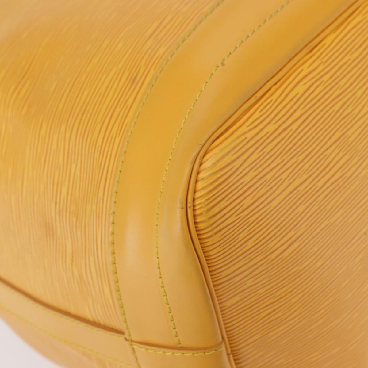 LOUIS VUITTON Epi Noe Shoulder Bag Tassili Yellow M44009 LV Auth gh1226