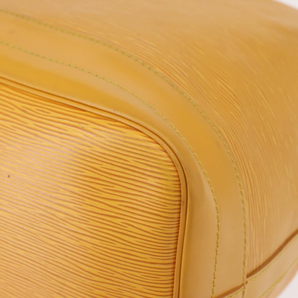 LOUIS VUITTON Epi Noe Shoulder Bag Tassili Yellow M44009 LV Auth gh1226
