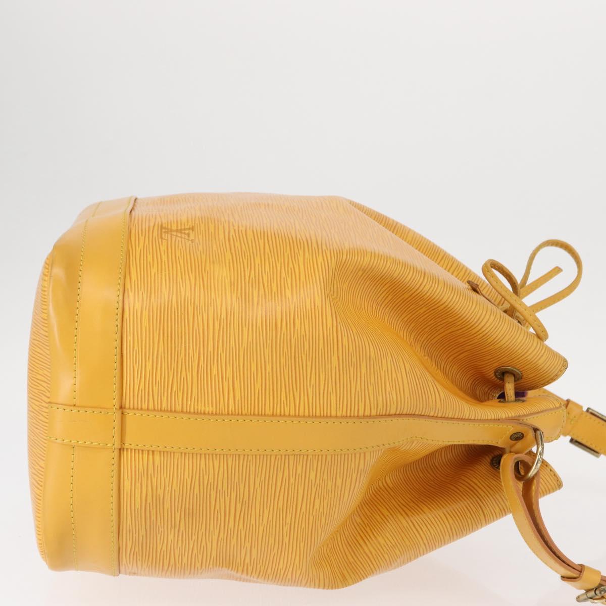 LOUIS VUITTON Epi Noe Shoulder Bag Tassili Yellow M44009 LV Auth gh1226