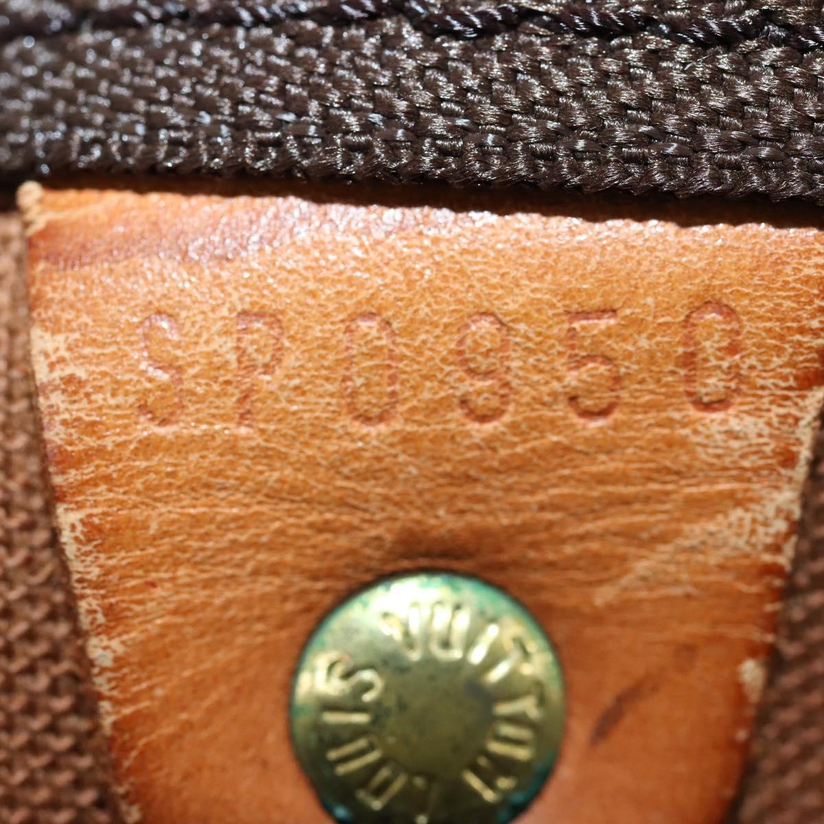 LOUIS VUITTON Monogram Keepall 45 Boston Bag M41428 LV Auth gh1230