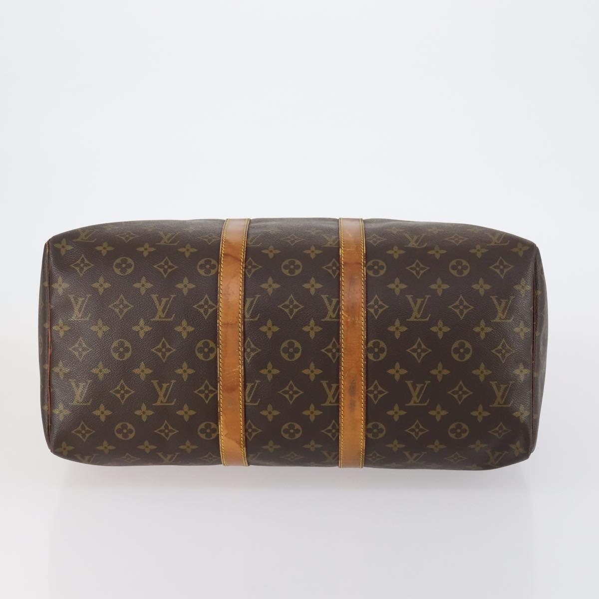 LOUIS VUITTON Monogram Keepall 45 Boston Bag M41428 LV Auth gh1230