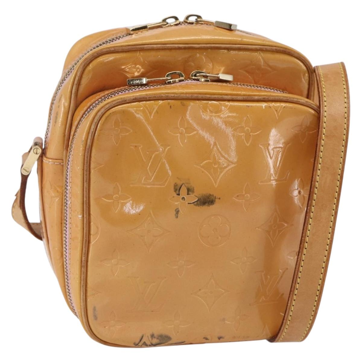 LOUIS VUITTON Monogram Vernis Wooster Bag Marshmallow Pink M91037 LV Auth gh1255