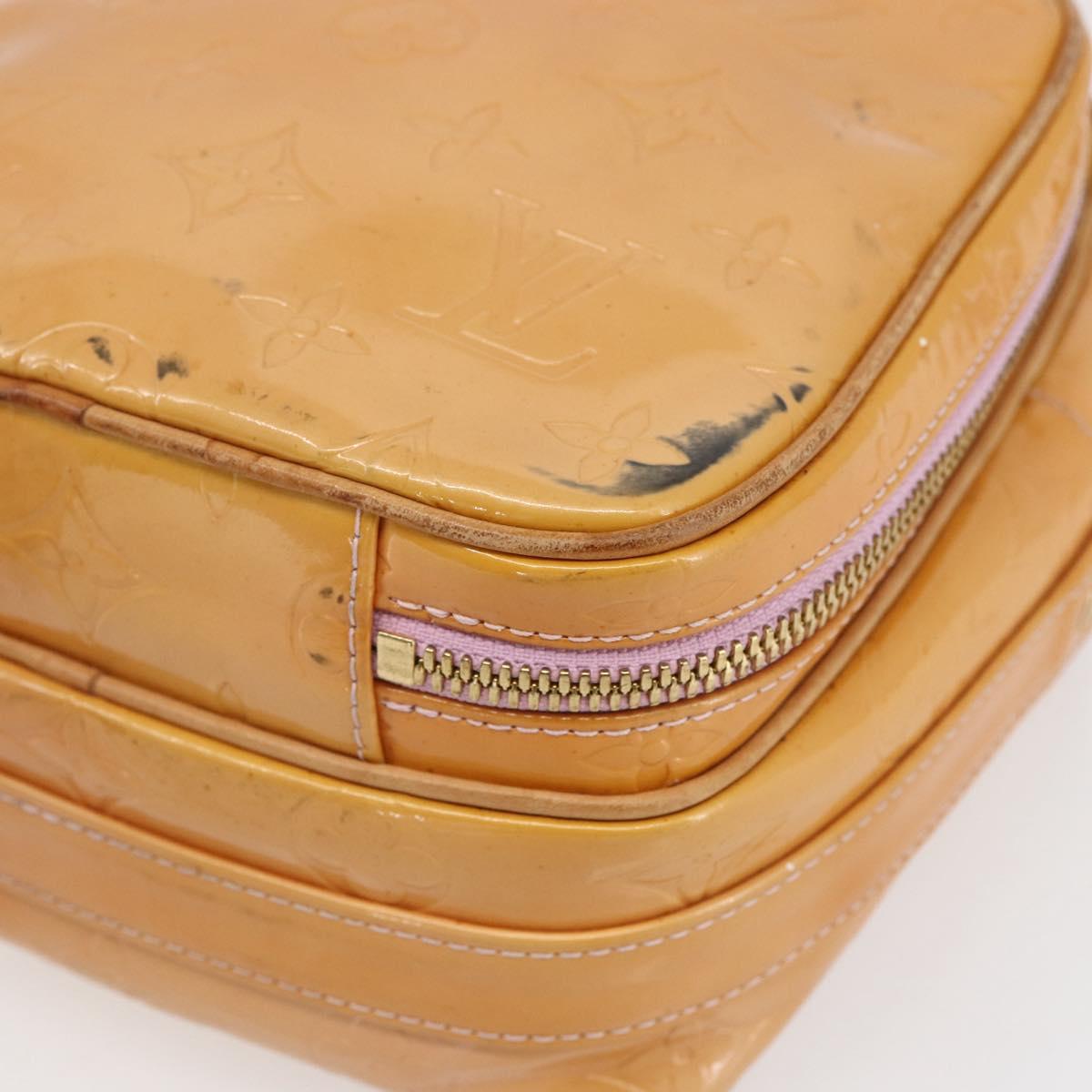 LOUIS VUITTON Monogram Vernis Wooster Bag Marshmallow Pink M91037 LV Auth gh1255