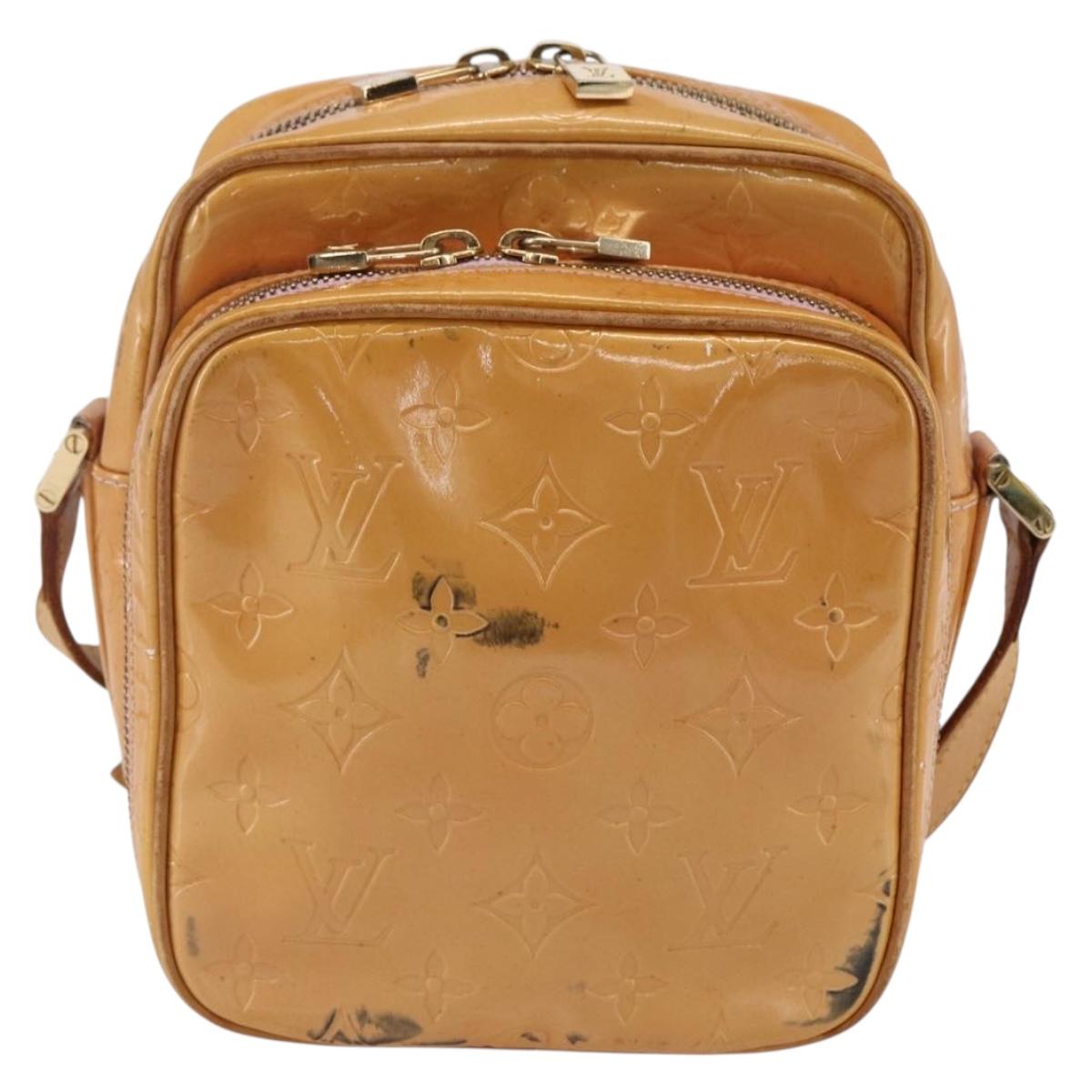 LOUIS VUITTON Monogram Vernis Wooster Bag Marshmallow Pink M91037 LV Auth gh1255