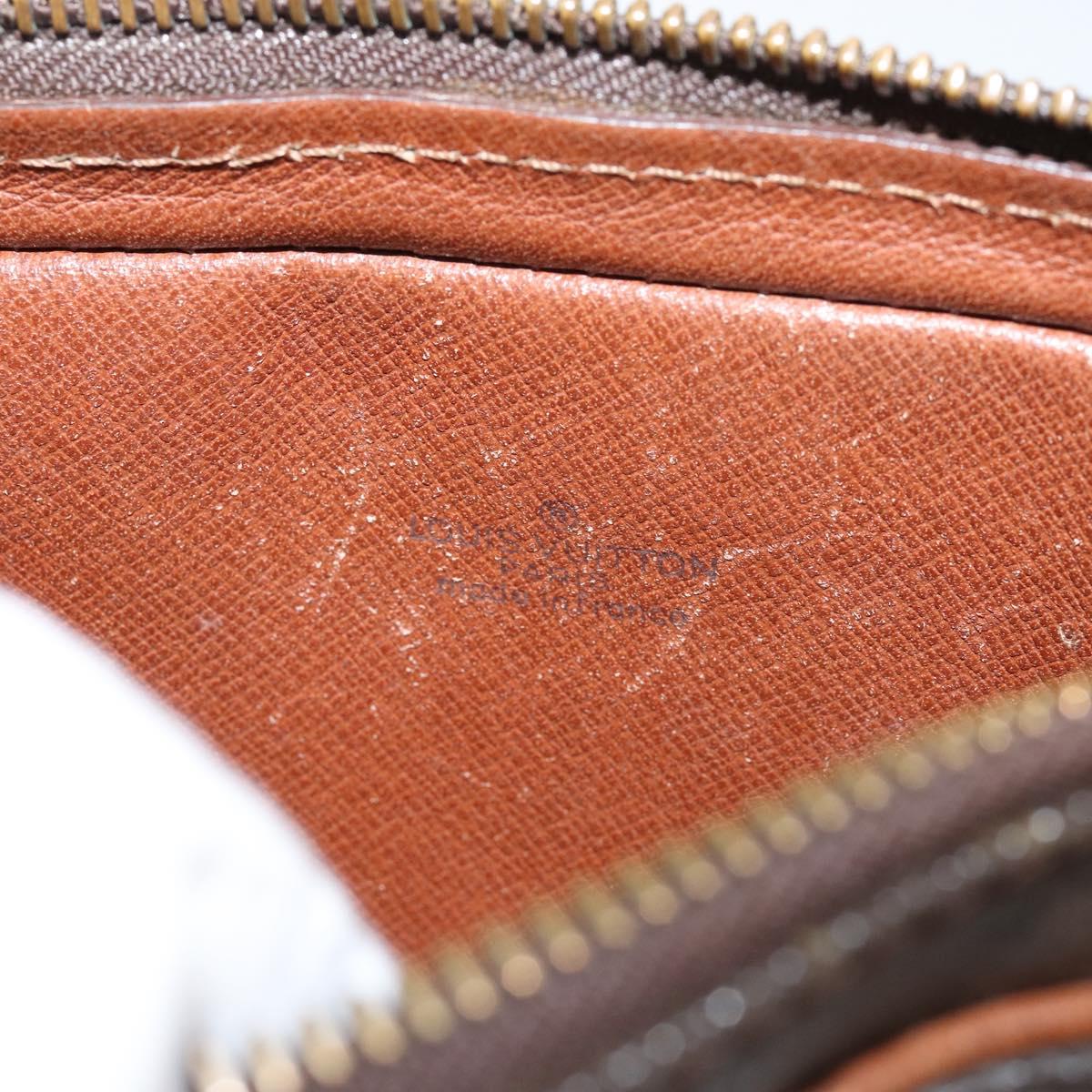 LOUIS VUITTON Monogram Marly Dragonne PM Clutch Bag M51827 LV Auth gh1256