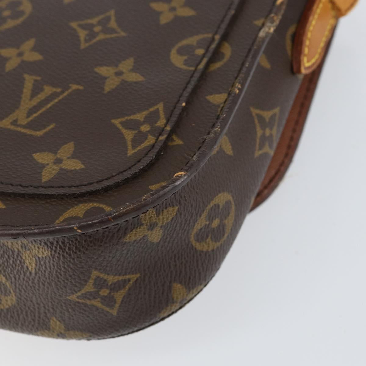 LOUIS VUITTON Monogram Saint Cloud MM Shoulder Bag M51243 LV Auth gh1274