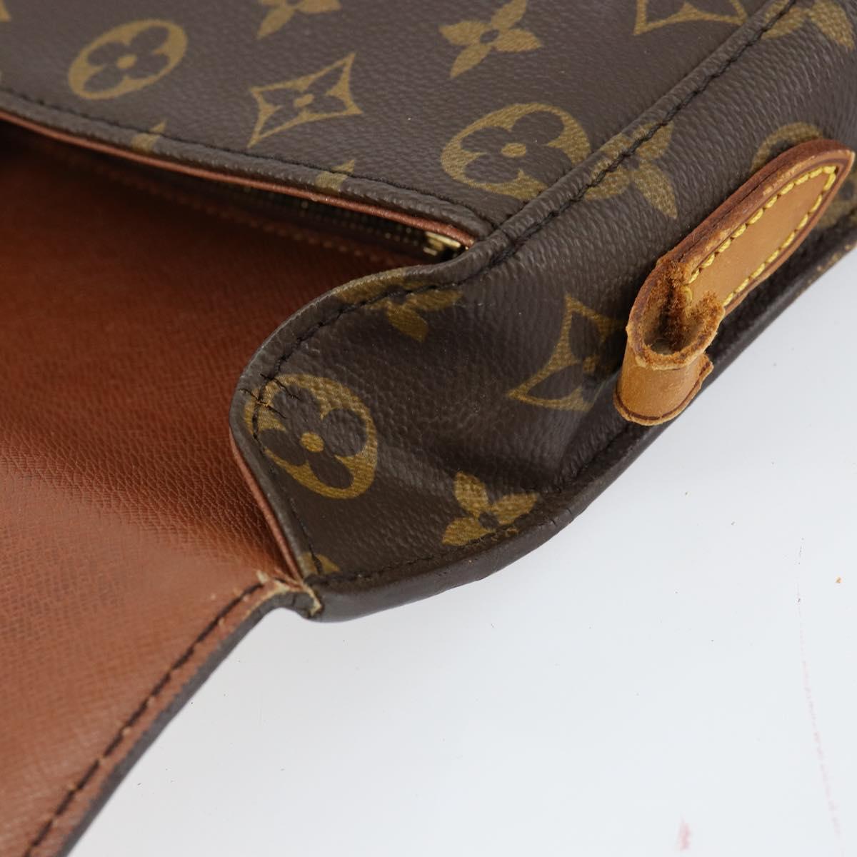 LOUIS VUITTON Monogram Saint Cloud MM Shoulder Bag M51243 LV Auth gh1274