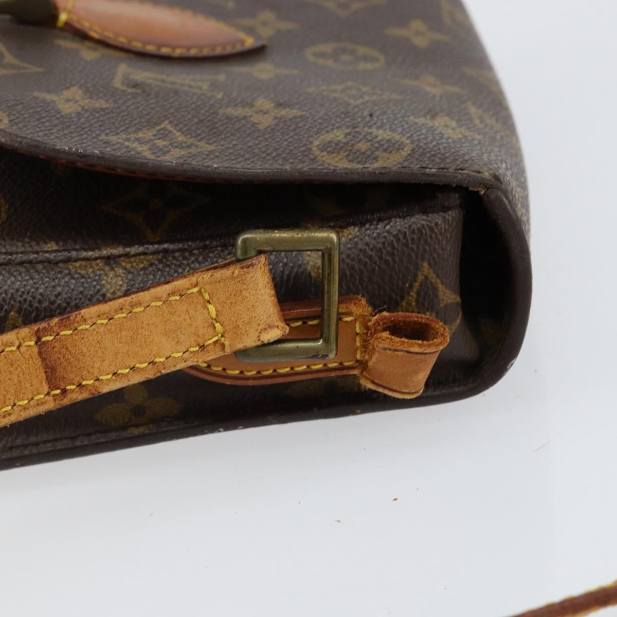 LOUIS VUITTON Monogram Saint Cloud MM Shoulder Bag M51243 LV Auth gh1274