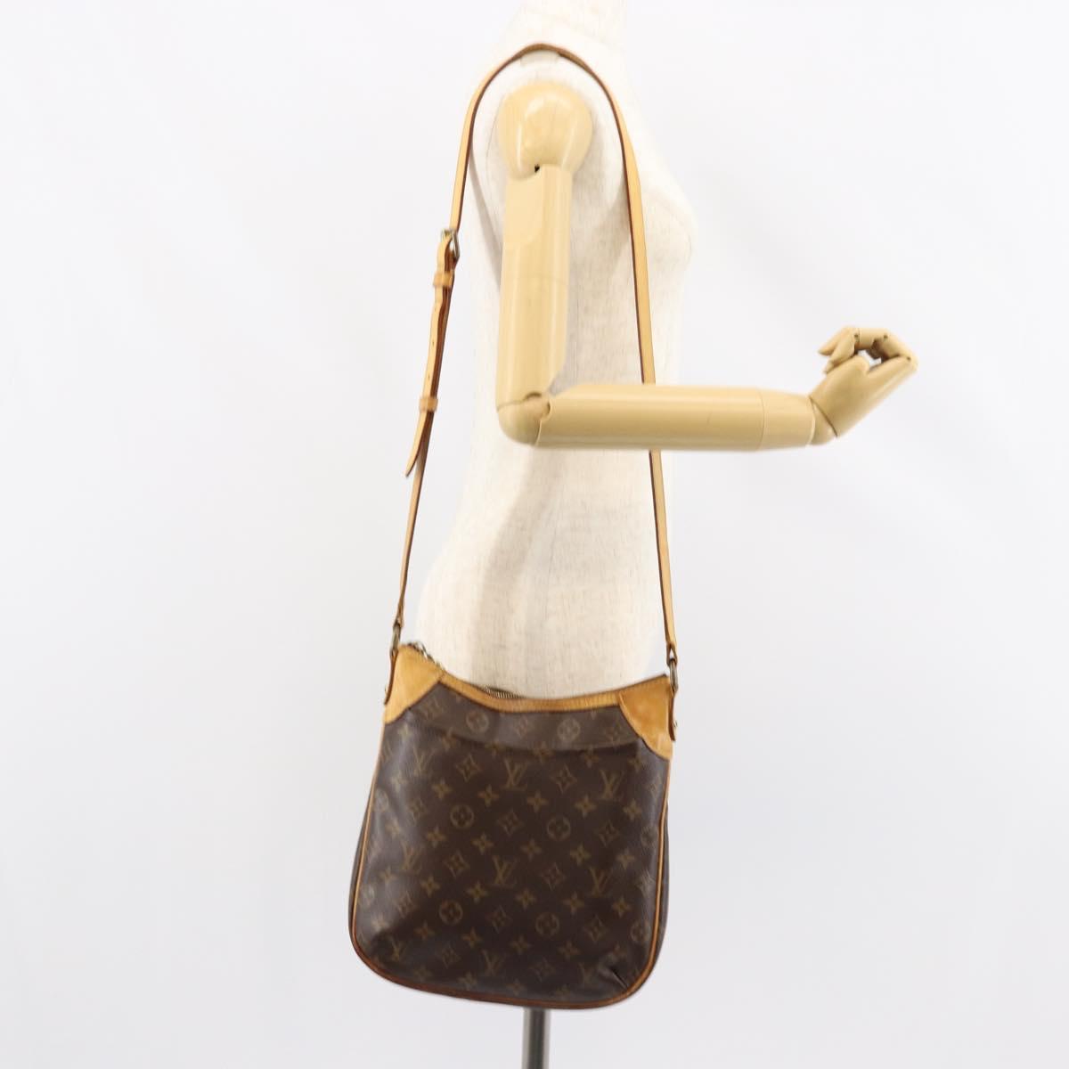 LOUIS VUITTON Monogram Odeon PM Shoulder Bag M56390 LV Auth gh1278