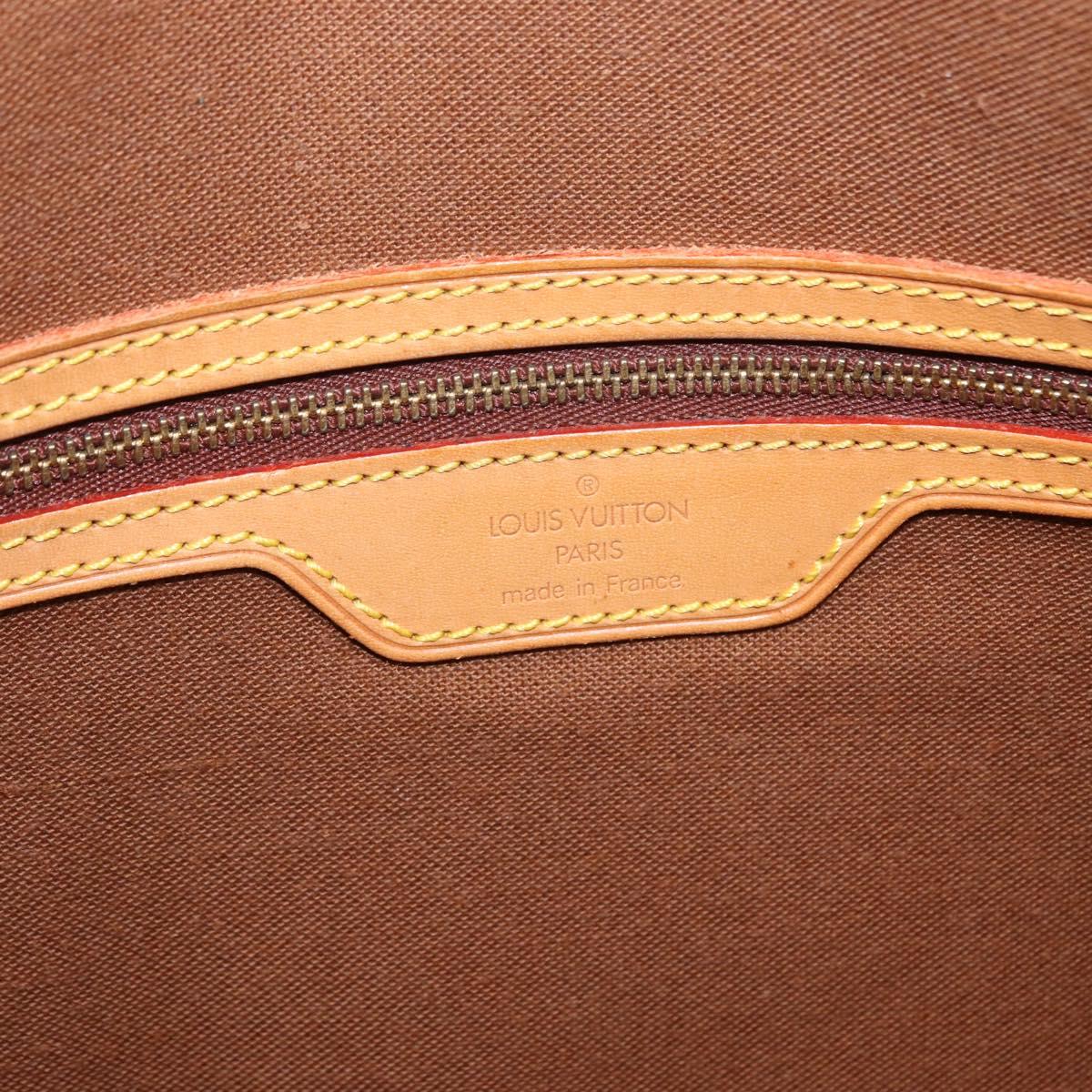 LOUIS VUITTON Monogram Gibeciere GM Shoulder Bag M42246 LV Auth gh1280