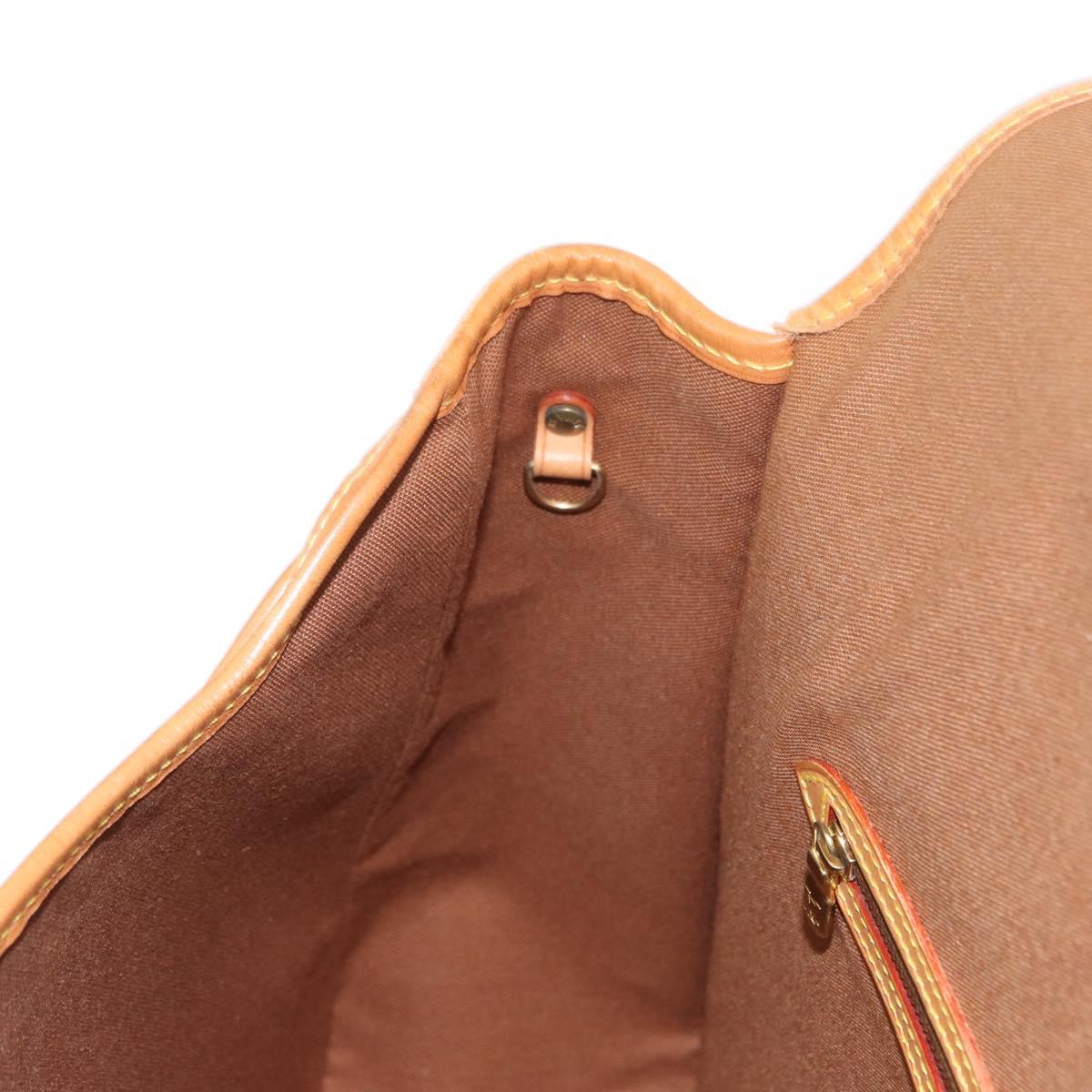 LOUIS VUITTON Monogram Gibeciere GM Shoulder Bag M42246 LV Auth gh1280