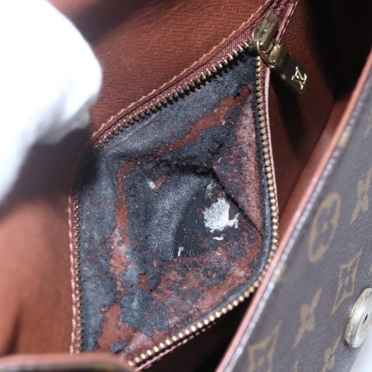 LOUIS VUITTON Monogram Saint Cloud MM Shoulder Bag M51243 LV Auth gh1281