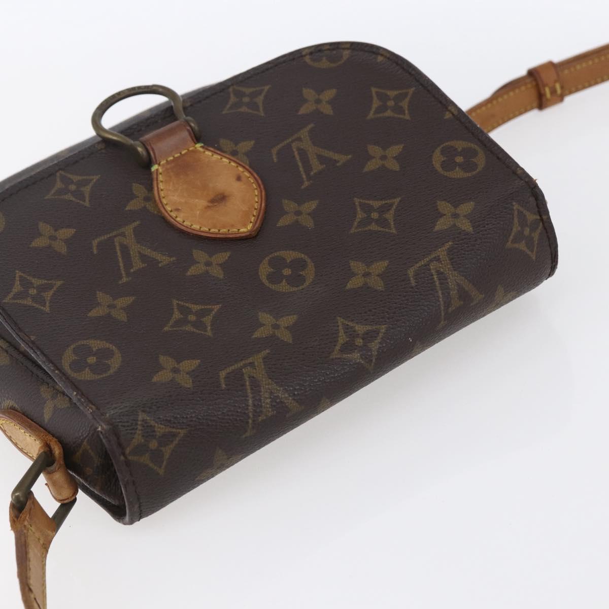 LOUIS VUITTON Monogram Saint Cloud MM Shoulder Bag M51243 LV Auth gh1281