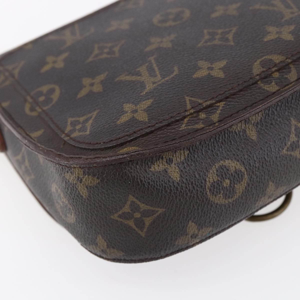 LOUIS VUITTON Monogram Saint Cloud MM Shoulder Bag M51243 LV Auth gh1291