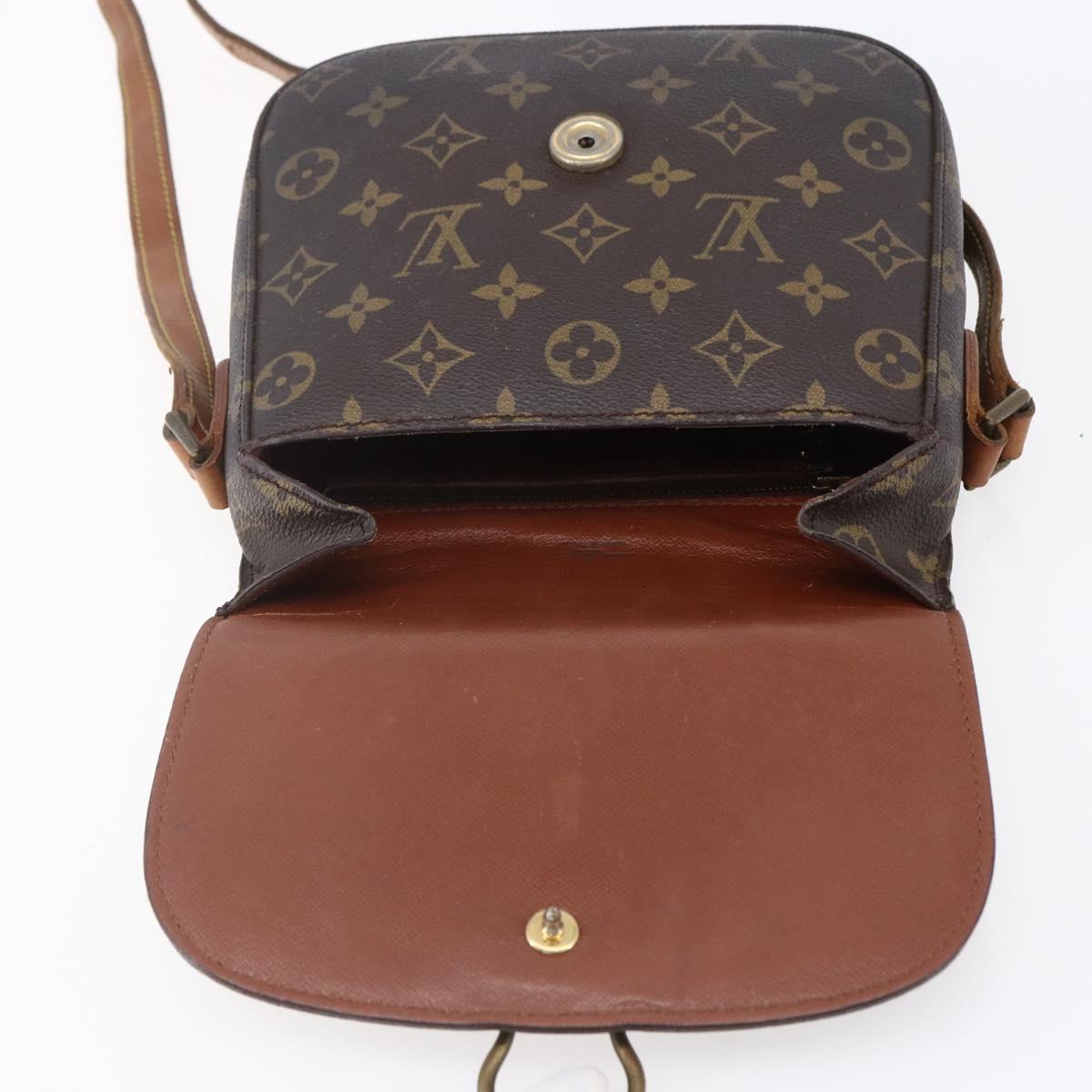 LOUIS VUITTON Monogram Saint Cloud MM Shoulder Bag M51243 LV Auth gh1291