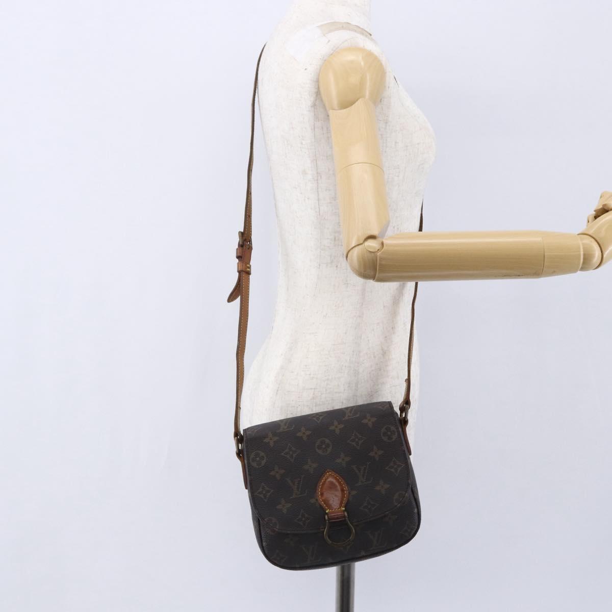 LOUIS VUITTON Monogram Saint Cloud MM Shoulder Bag M51243 LV Auth gh1291