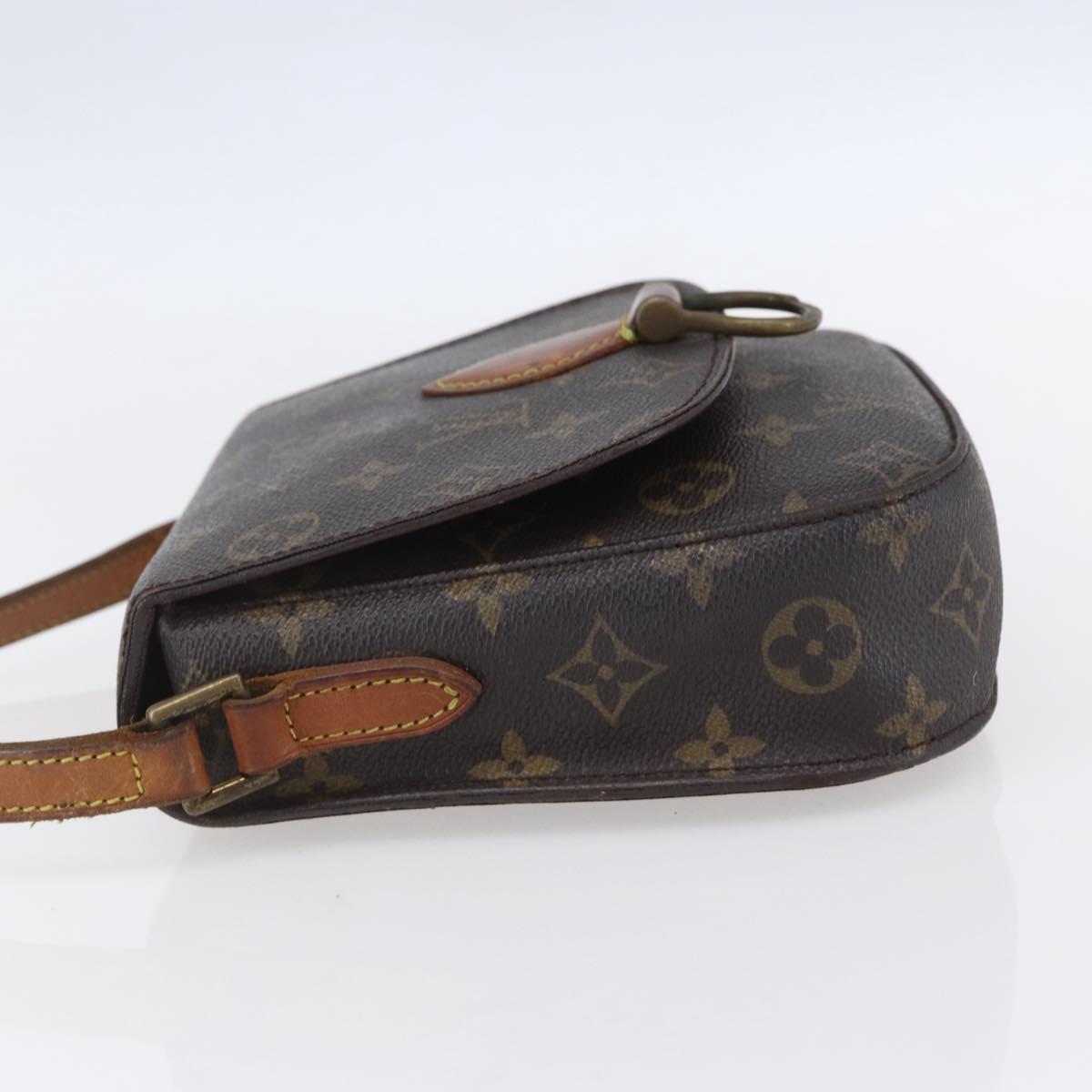 LOUIS VUITTON Monogram Saint Cloud MM Shoulder Bag M51243 LV Auth gh1291