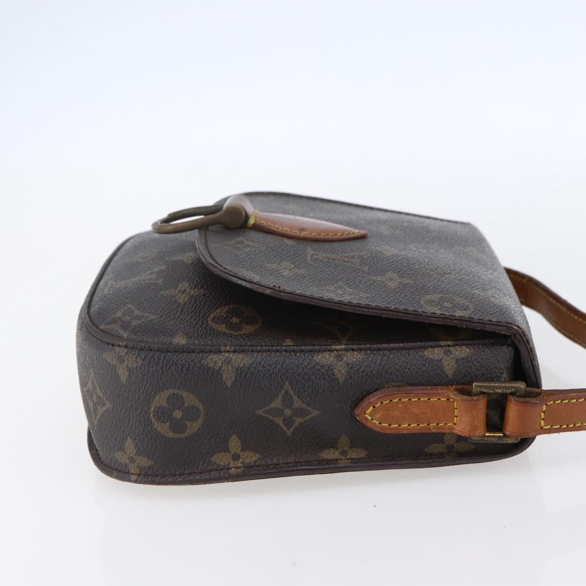 LOUIS VUITTON Monogram Saint Cloud MM Shoulder Bag M51243 LV Auth gh1291