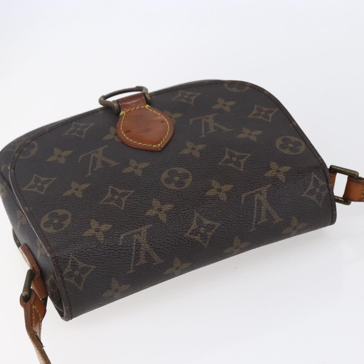 LOUIS VUITTON Monogram Saint Cloud MM Shoulder Bag M51243 LV Auth gh1291