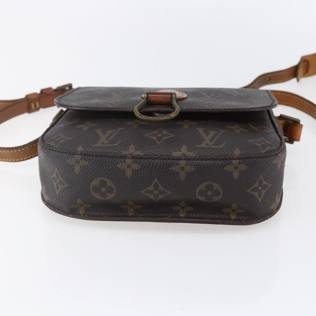 LOUIS VUITTON Monogram Saint Cloud MM Shoulder Bag M51243 LV Auth gh1291
