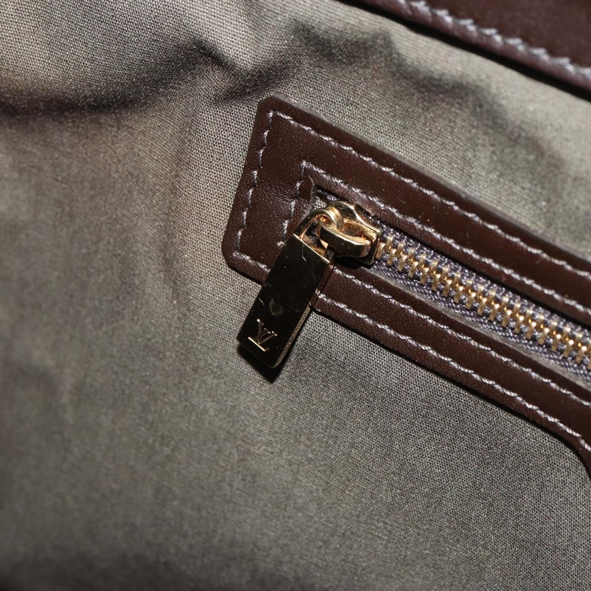 LOUIS VUITTON Monogram Mini Cabas Piano Tote Bag SPO TST Khaki LV Auth gh1292