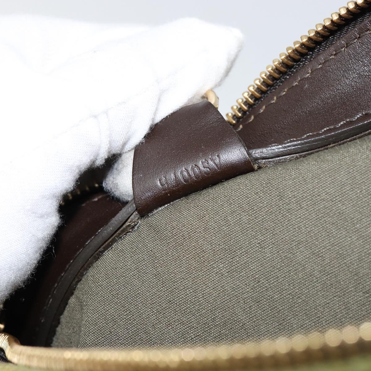 LOUIS VUITTON Monogram Mini Cabas Piano Tote Bag SPO TST Khaki LV Auth gh1292