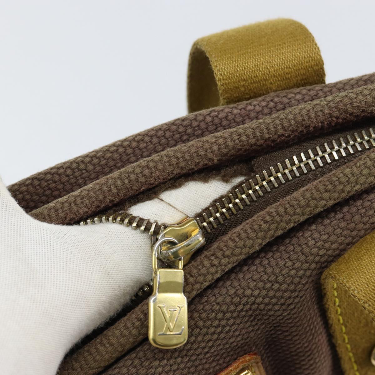 LOUIS VUITTON Antigua Cabas MM Tote Bag Brown M40086 LV Auth gh1302