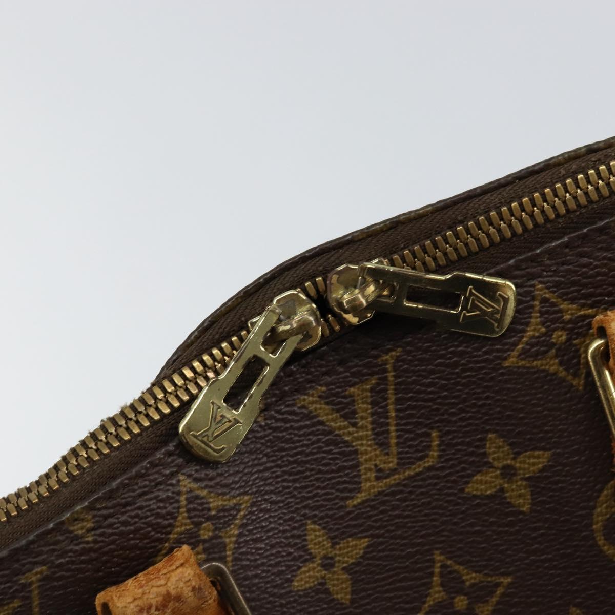 LOUIS VUITTON Monogram Alma Hand Bag M51130 LV Auth gh1306