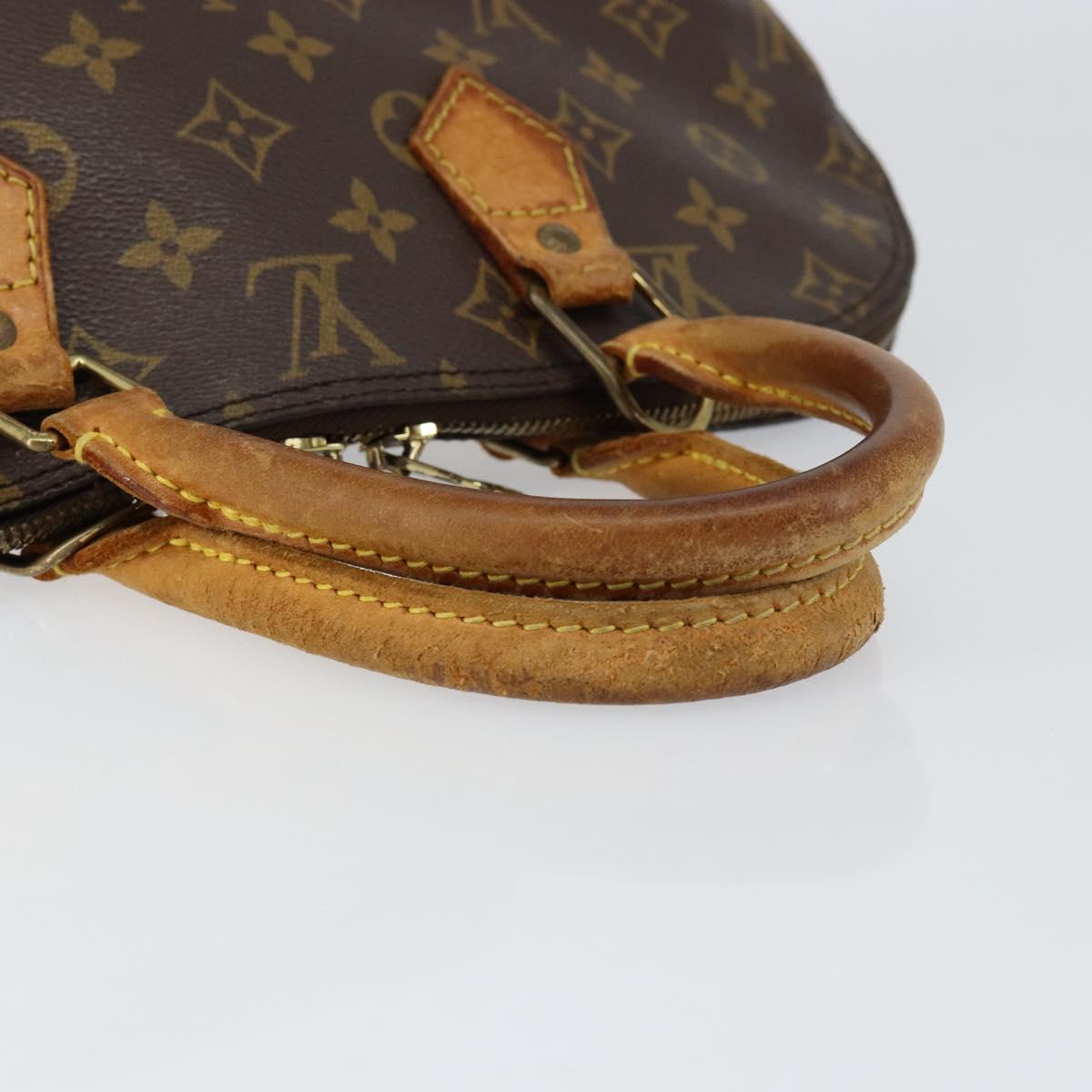LOUIS VUITTON Monogram Alma Hand Bag M51130 LV Auth gh1306