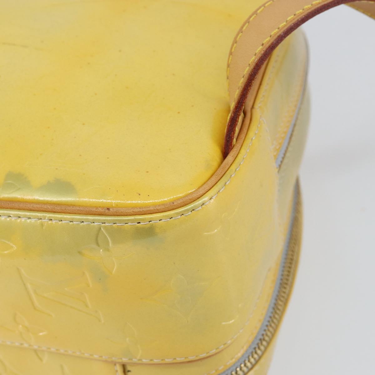 LOUIS VUITTON Monogram Vernis Marley Backpack Gris M91038 LV Auth gh1307