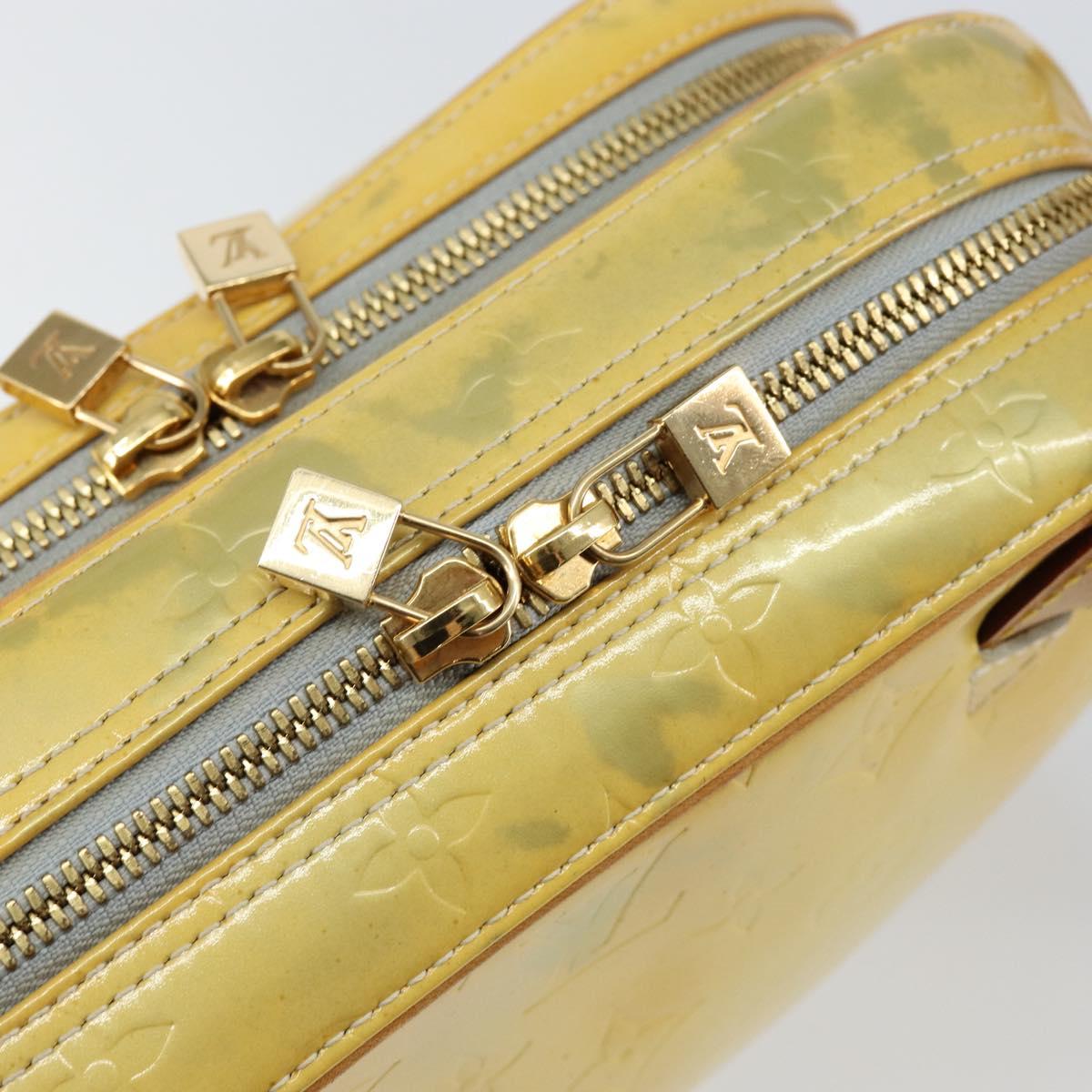 LOUIS VUITTON Monogram Vernis Marley Backpack Gris M91038 LV Auth gh1307