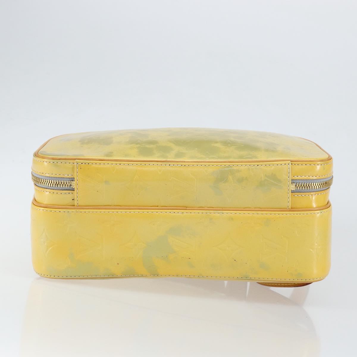 LOUIS VUITTON Monogram Vernis Marley Backpack Gris M91038 LV Auth gh1307