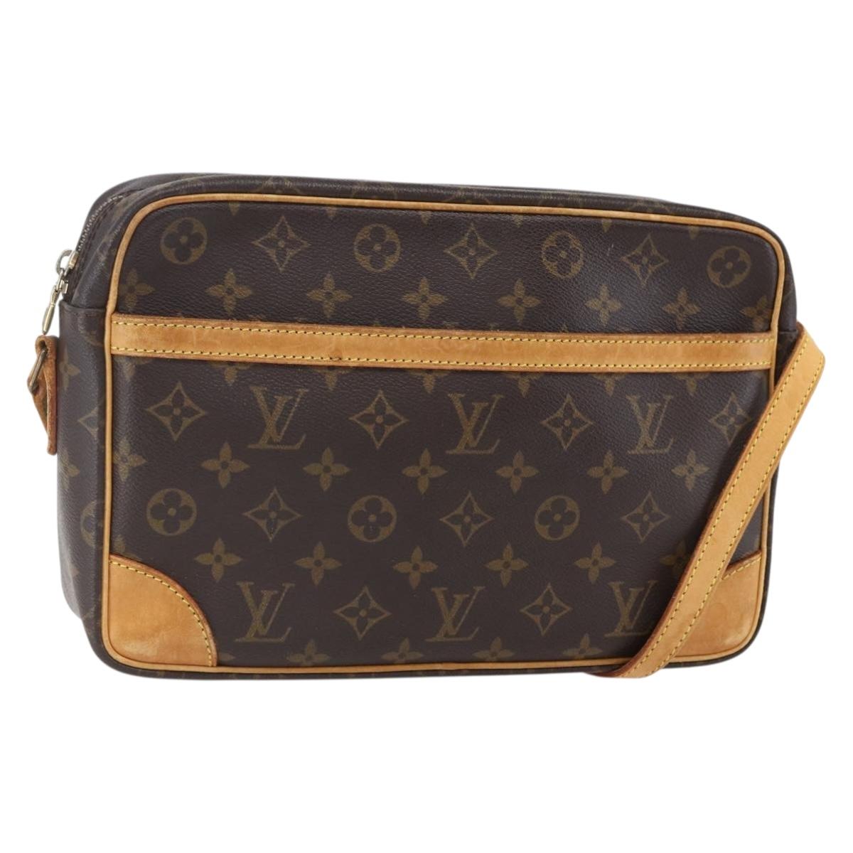 LOUIS VUITTON Monogram Trocadero 30 Shoulder Bag M51272 LV Auth gh1327