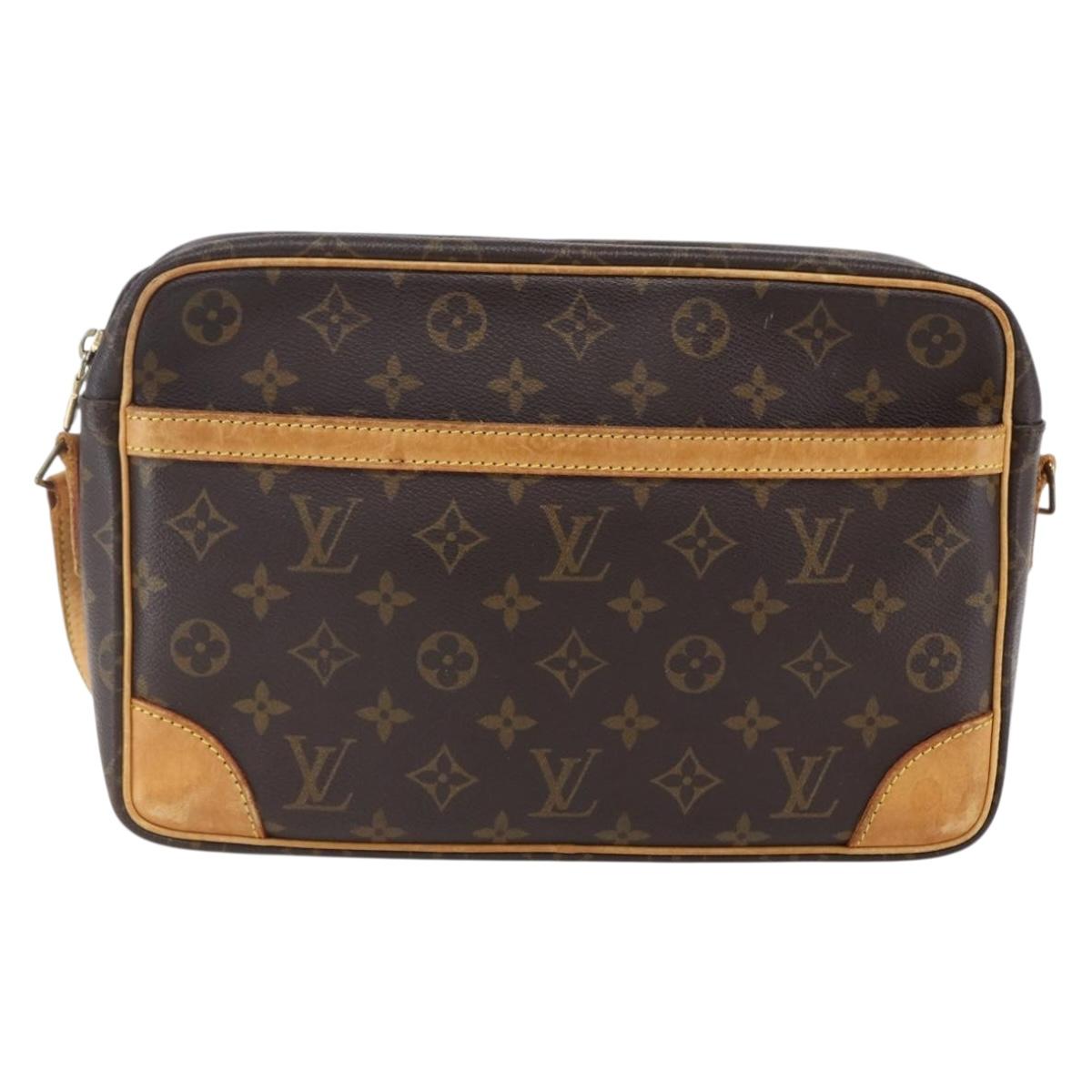 LOUIS VUITTON Monogram Trocadero 30 Shoulder Bag M51272 LV Auth gh1327