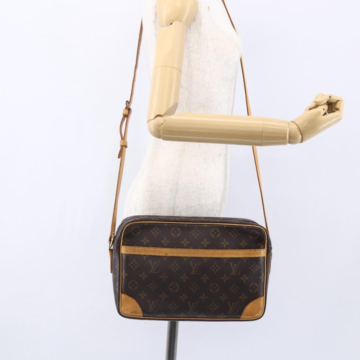 LOUIS VUITTON Monogram Trocadero 30 Shoulder Bag M51272 LV Auth gh1327