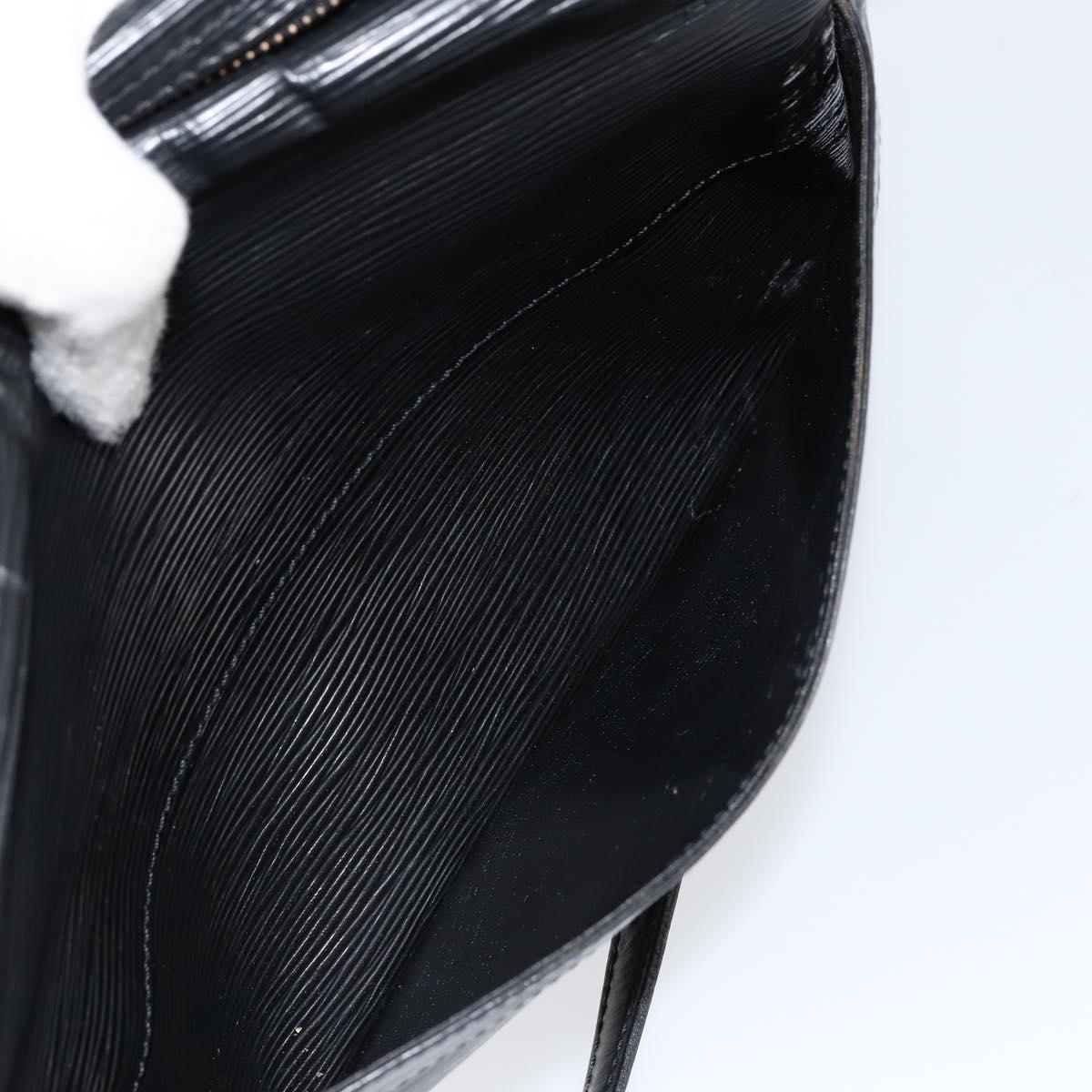 LOUIS VUITTON Epi Trocadero 27 Shoulder Bag Black M52312 LV Auth gh1331