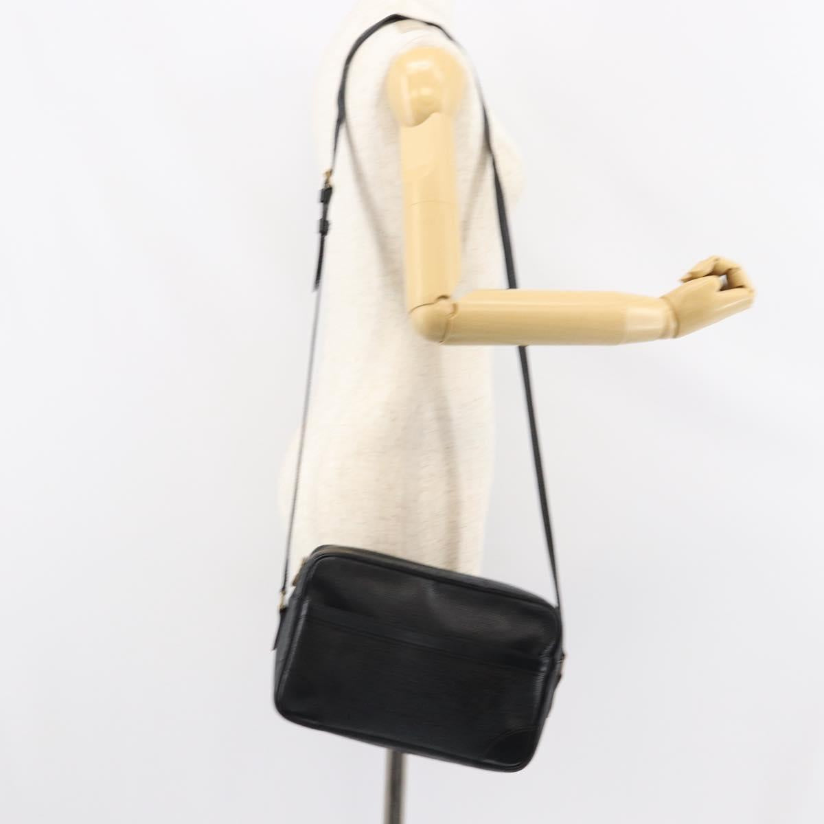 LOUIS VUITTON Epi Trocadero 27 Shoulder Bag Black M52312 LV Auth gh1331