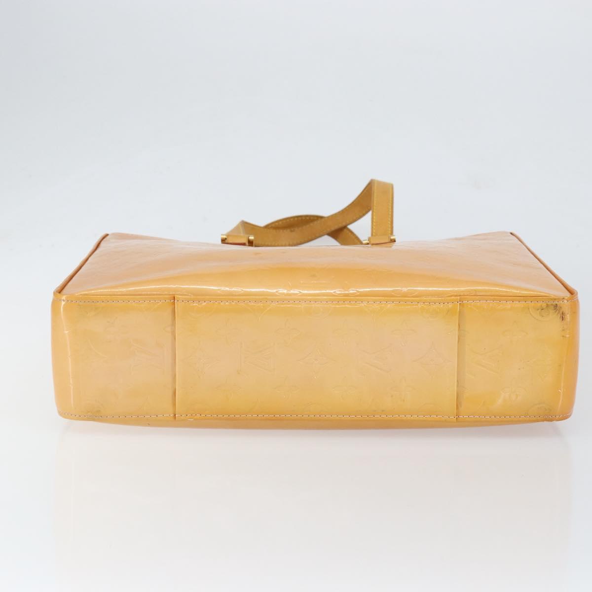 LOUIS VUITTON Monogram Vernis Columbus Bag Marshmallow Pink M91032 Auth gh1335