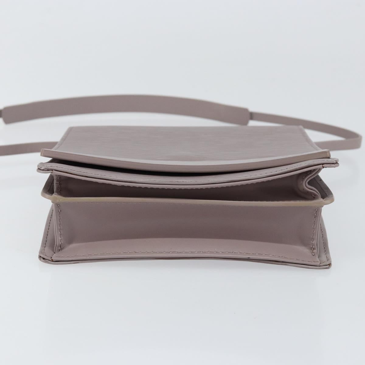 LOUIS VUITTON Epi Biarritz Shoulder Bag Lilac M5293B LV Auth gh1348