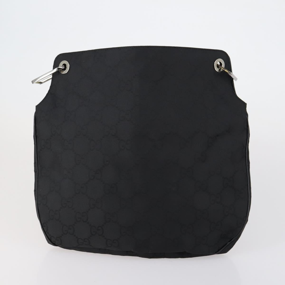 GUCCI Salvatore Ferragamo Bag GG Nylon Suede 2 Set Black Khaki Auth gh1356