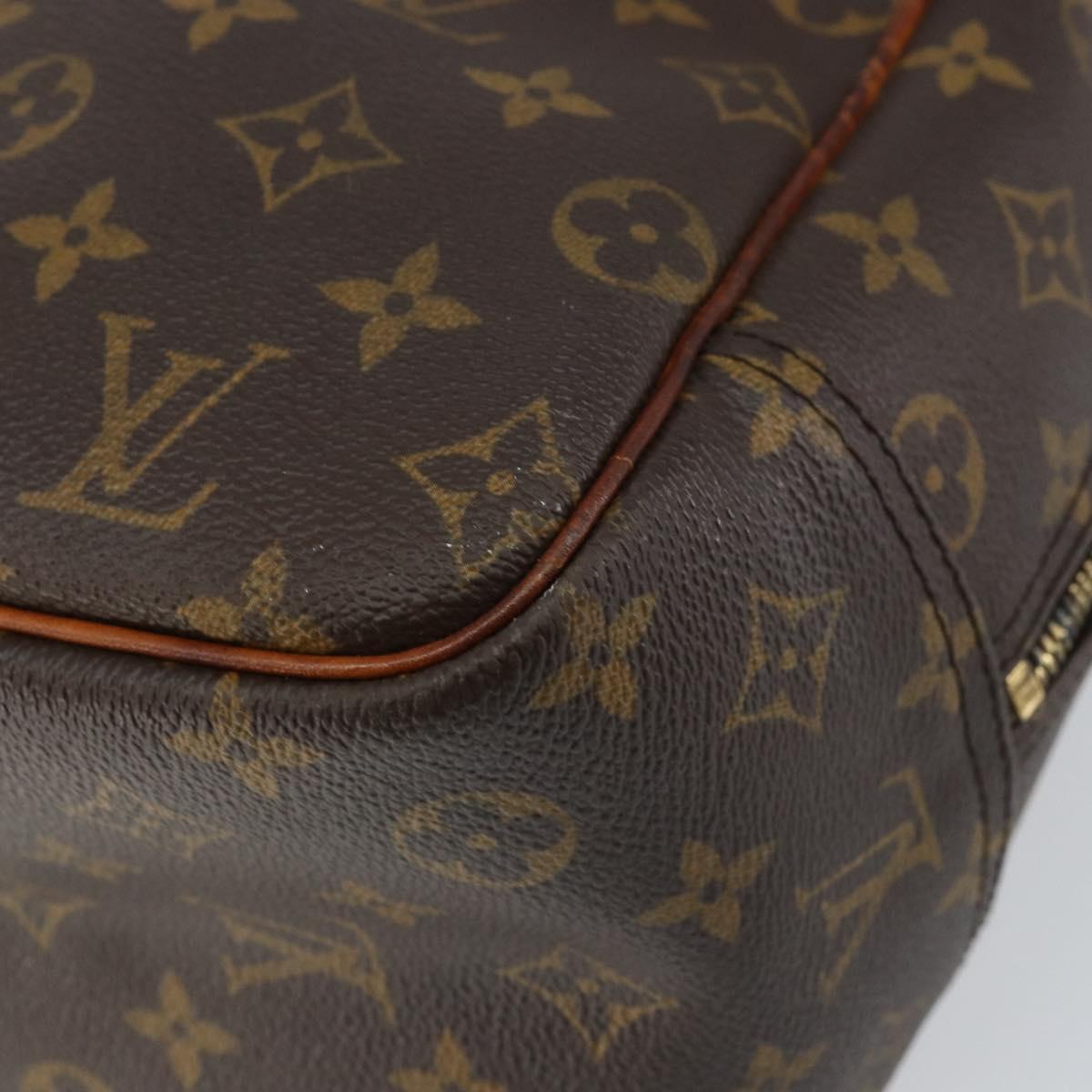 LOUIS VUITTON Monogram Deauville Hand Bag M47270 LV Auth gh1360