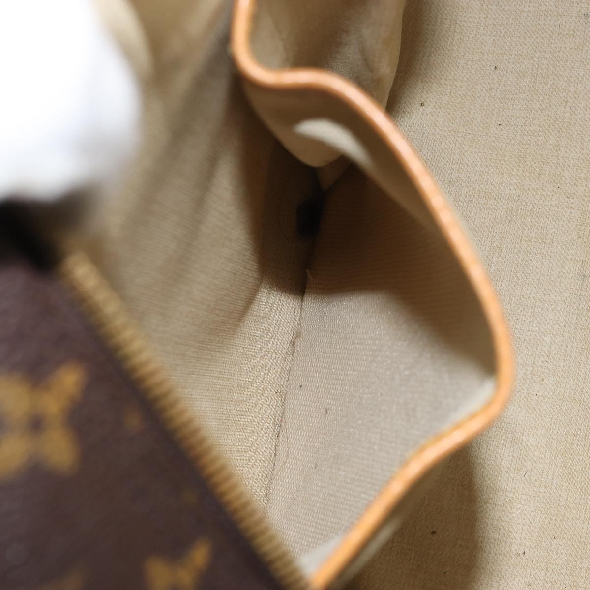 LOUIS VUITTON Monogram Deauville Hand Bag M47270 LV Auth gh1360