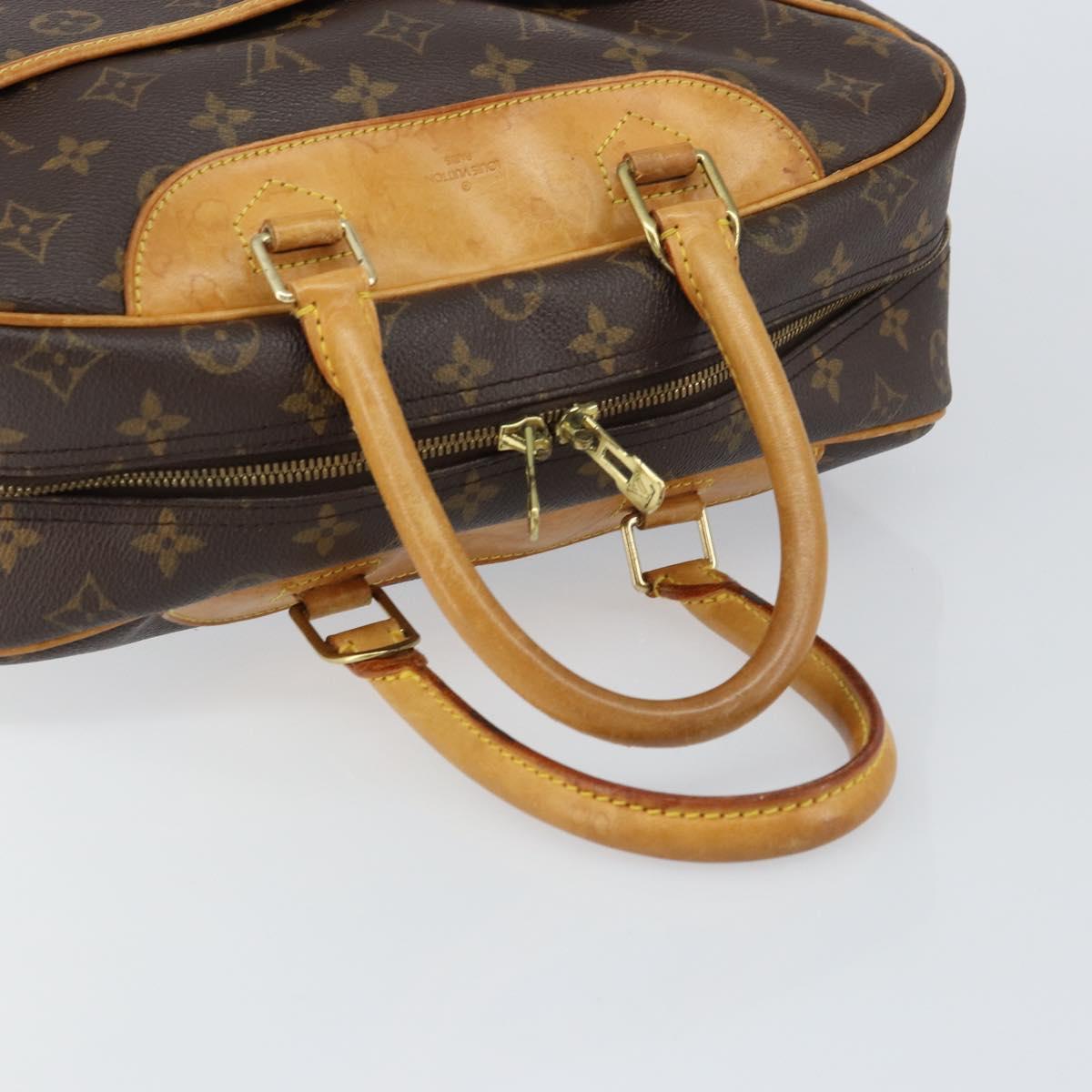 LOUIS VUITTON Monogram Deauville Hand Bag M47270 LV Auth gh1360