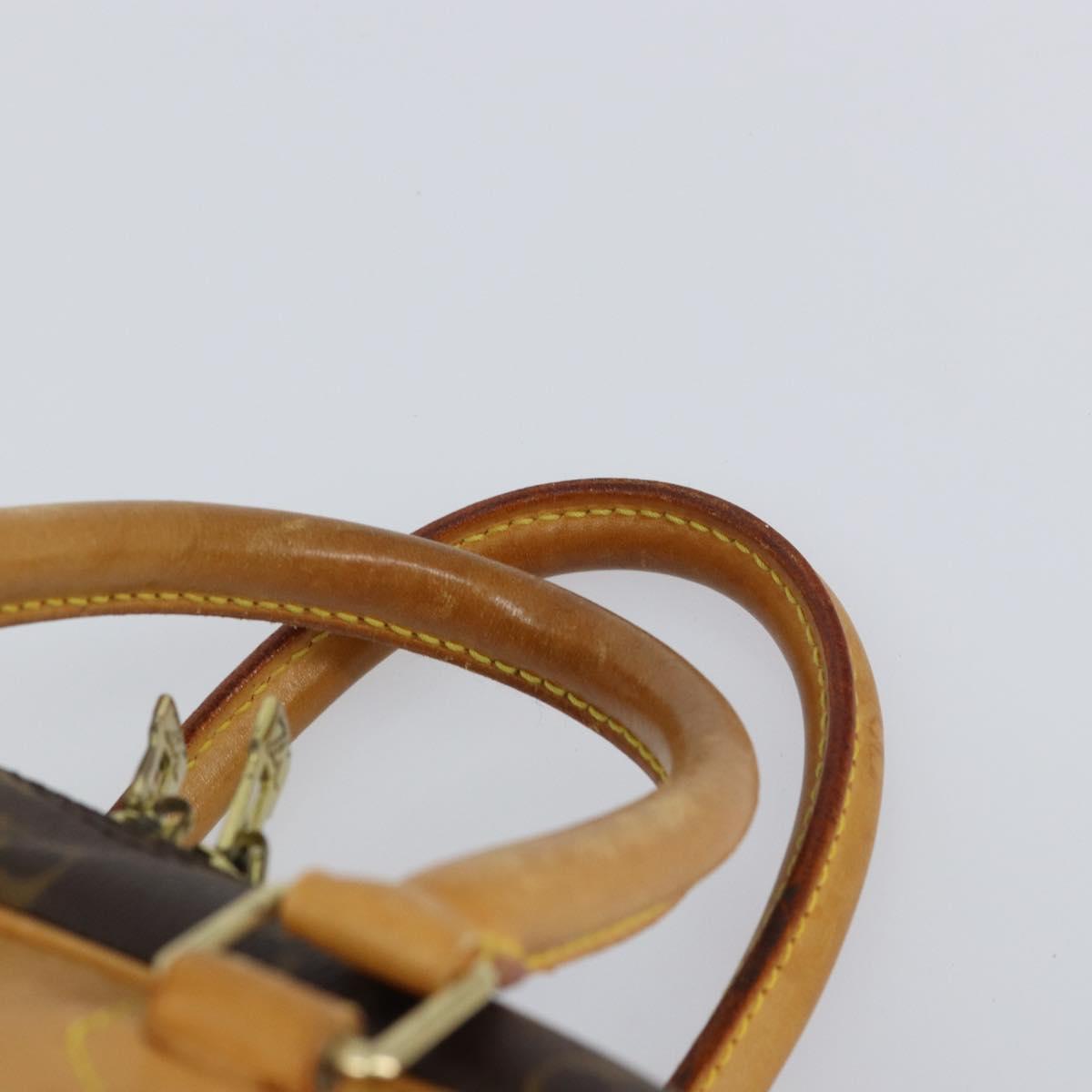 LOUIS VUITTON Monogram Deauville Hand Bag M47270 LV Auth gh1360