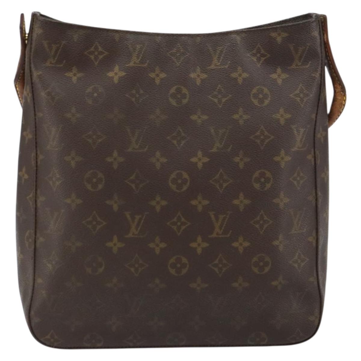LOUIS VUITTON Monogram Looping GM Shoulder Bag M51145 LV Auth gh1396